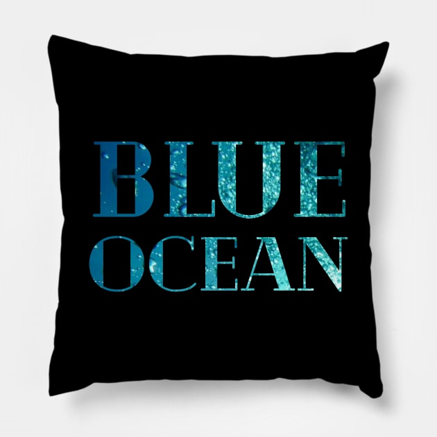 Blue Ocean Strategy Pillow by payme