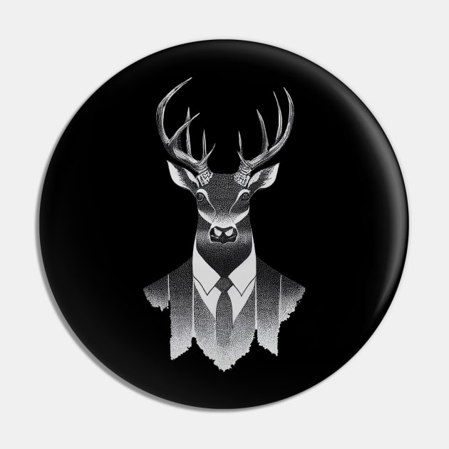 Suited deer Pin by stkUA