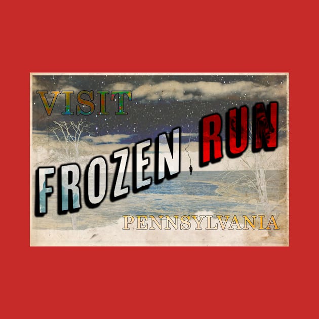 Frozen Run Postcard by FrozenRun