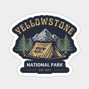 Yellowstone national park - Est 1872 Magnet