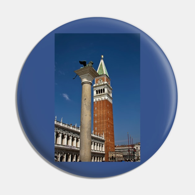 St Mark's Square, Venice Pin by Violaman