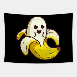 Cute kawaii banana Tapestry