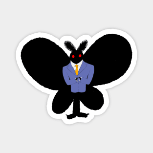 Moth-Business-Man Magnet