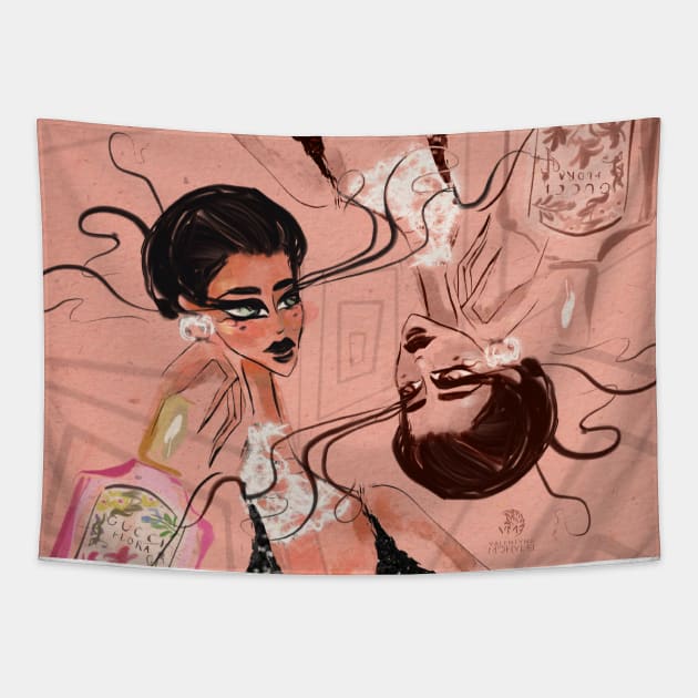 Perfume Tapestry by valentyna mohylei