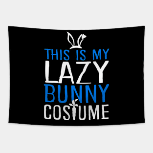 This Is My Lazy Bunny Costume Tapestry