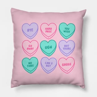 Anti Love Pills Love Sucks Anti Valentines Day No Thnx Can U Not Go Away Pillow