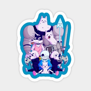 Undertale dogs Magnet