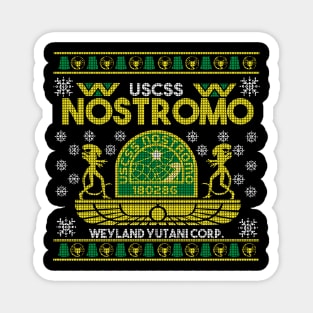Nostromo Ugly Xmas Sweater Magnet