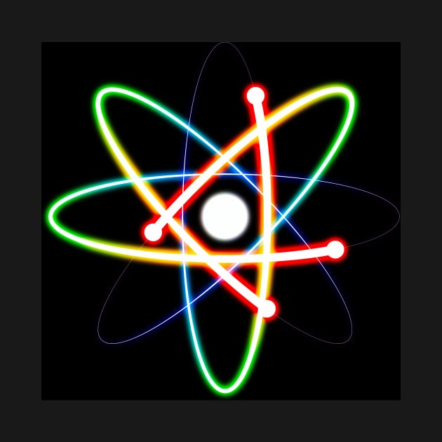 Neon Atom by sciencenotes