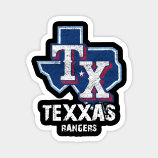 Texas - Rangers - TX Magnet