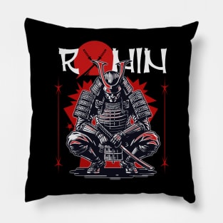 Ronin, the last samurai Pillow