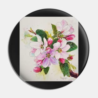 Apple blossom Pin