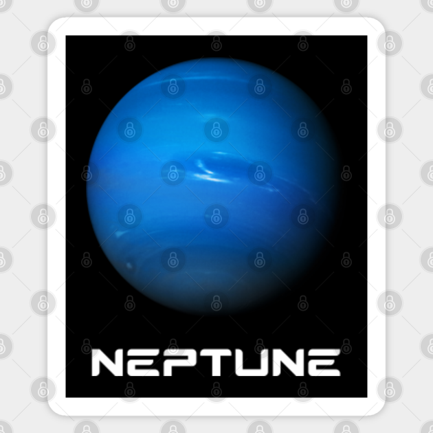 Planet Neptune Astronomy Solar System Milky Way Galaxy Neptune Planet Aufkleber Teepublic De