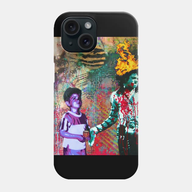 Serial Thriller Phone Case by Bobby Zeik Art