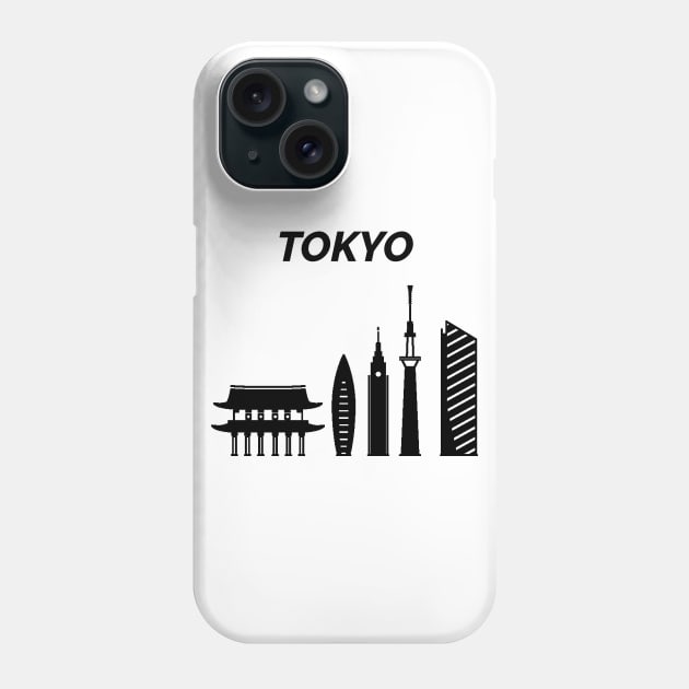 Tokyo Capital of Japan Phone Case by maro_00