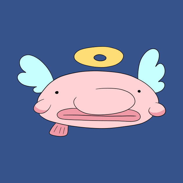 Angel Blobfish by saradaboru