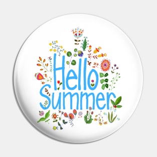 Hello Summer Pin