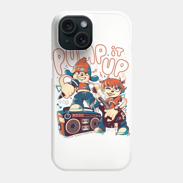 Pump It Up - Retro Game Geek Gift Phone Case by eduely