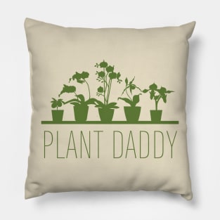 Plant Daddy - Green Pillow