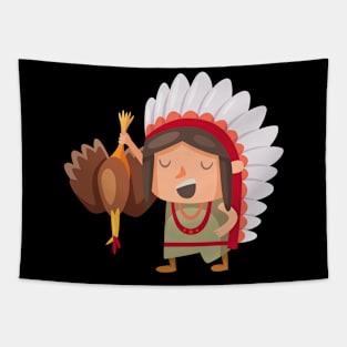 Oh Snap Thanksgiving Tapestry