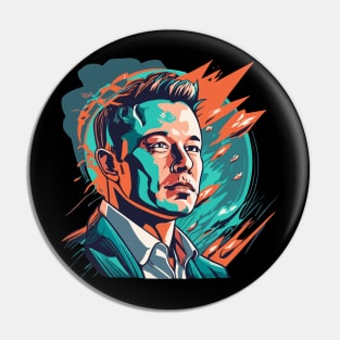 Elon Musk Pin