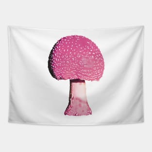 Pink Mushroom Amanita Tapestry