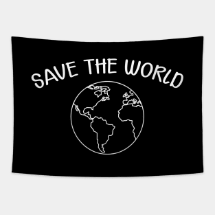 Save the world Tapestry