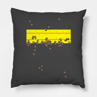 Spotted Lanternfly Invasion Pillow