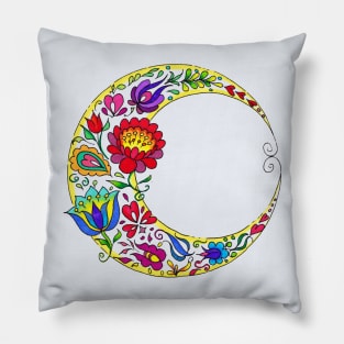 Flowers in the Moon Pillow