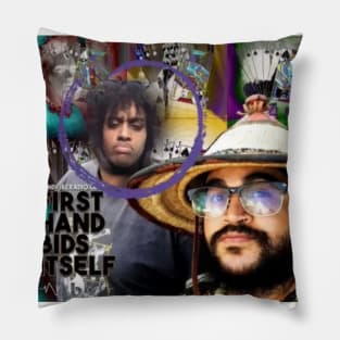 The Bri and Santo Show! Pillow