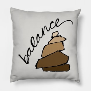 Strive for Balance Pillow