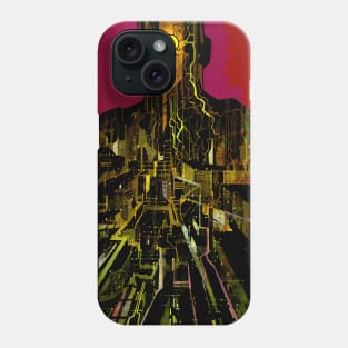 The World (Cyberpunk Tarot) Phone Case