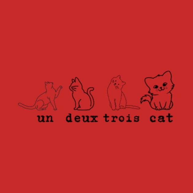 Un Deux Trois Cat by arlene