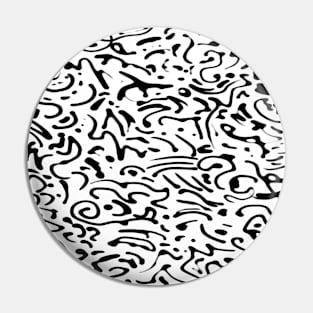 Black and White Automatic Drawing Pin