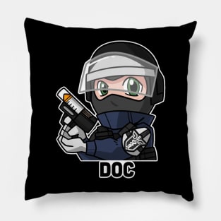 ash from rainbow six siege r6 Pillow