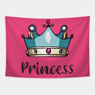 Royal Princess Crown Tapestry