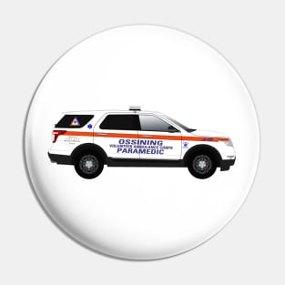 Ossining paramedic fly car Pin