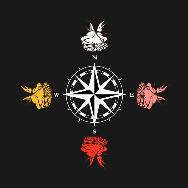 Roses Compass by UnrealArtDude