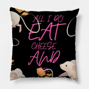 All i do is eat cheese and sin Pillow