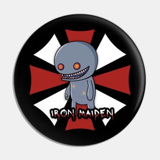 Iron Maiden Umbrella Corp Pin