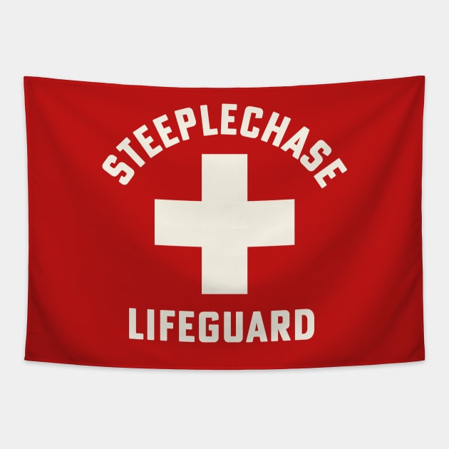 Steeplechase Lifeguard Steeplechase Coach Track and Field Tapestry by PodDesignShop