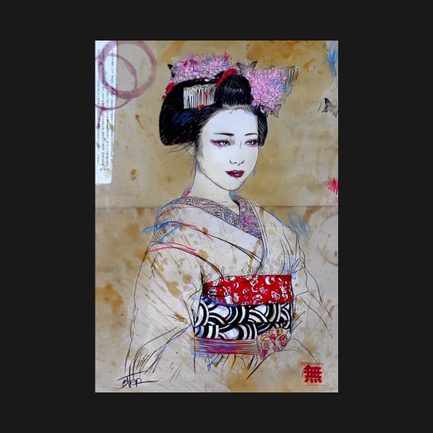 Kyoto Maiko by Loui Jover 