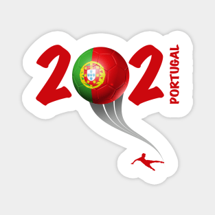 Portugal Euro Soccer 2021 Magnet