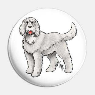 Dog - Spinone Italiano - White Pin