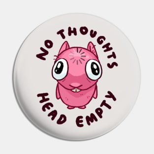 No thoughts head empty meepit Pin