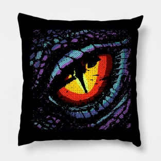 dragon eyes Pillow