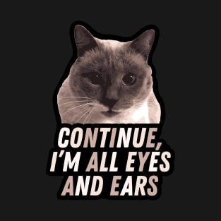 Interrogation cat T-Shirt