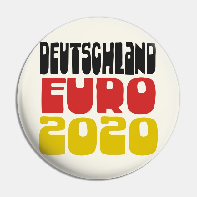 Deutschland Euro 2020 Soccer Fan Gift Pin by DankFutura