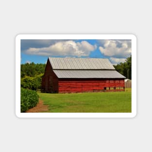 The Old Red Barn Magnet