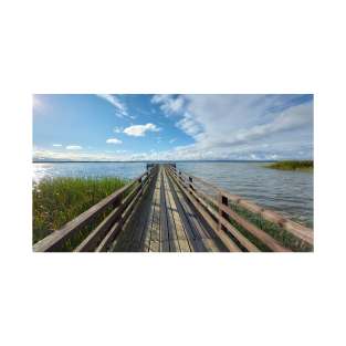 Pier on the lake T-Shirt